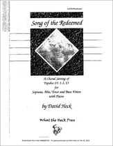 Song of the Redeemed SATB choral sheet music cover